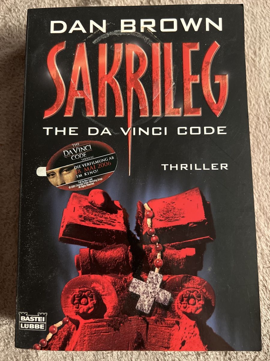 Livres: Dan Brown The Da Vinci Code Thriller Paperback Book – Neuf (Voir description) à Oberengstringen par Rogi9698