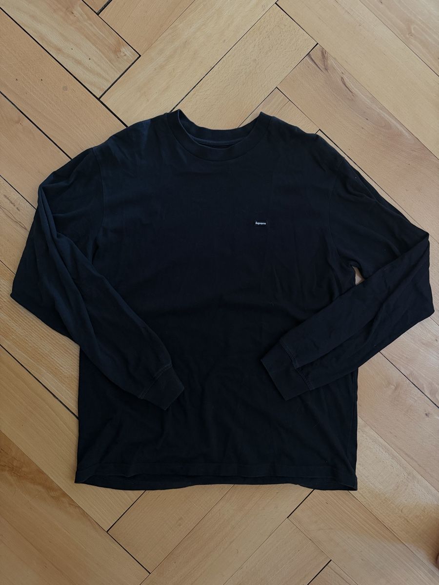 Supreme T-shirt: Supreme Longsleeve, Black, Size M – Usato da Zürich venduto da san_y79k