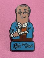 Röbi McLean Pin / Button - Kultiges Sammlerstück aus CH!