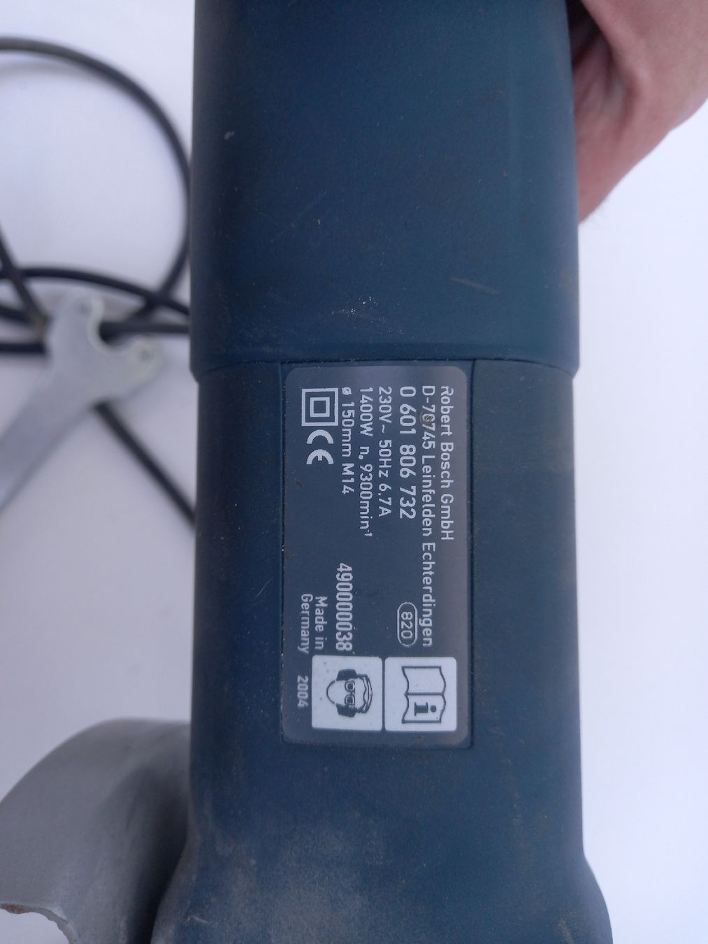 Bosch Smerigliatrici & Lucidatrici: Bosch 1400 Watt Winkelschleifer – Usato da Niedergösgen venduto da MaBru05 2