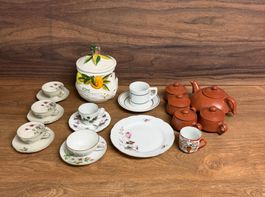 Konvolut Porzellan und Keramik diverse Teile gebraucht