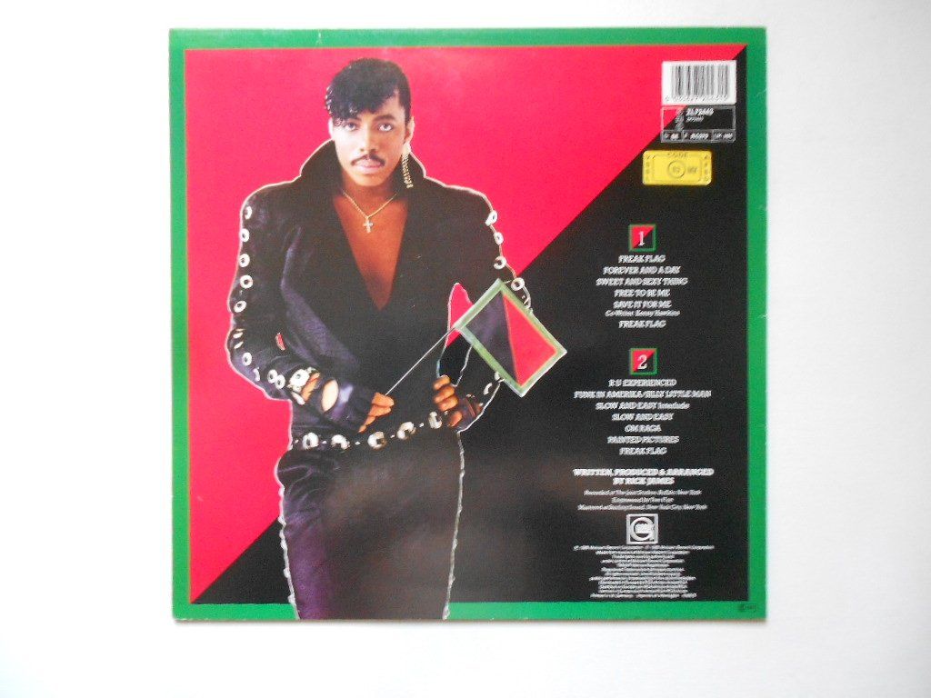 Schallplatten: RICK JAMES  -  THE FLAG – Gebraucht aus Bex von Giorgiob 1