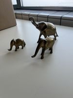 Elefanten Trio aus Metall