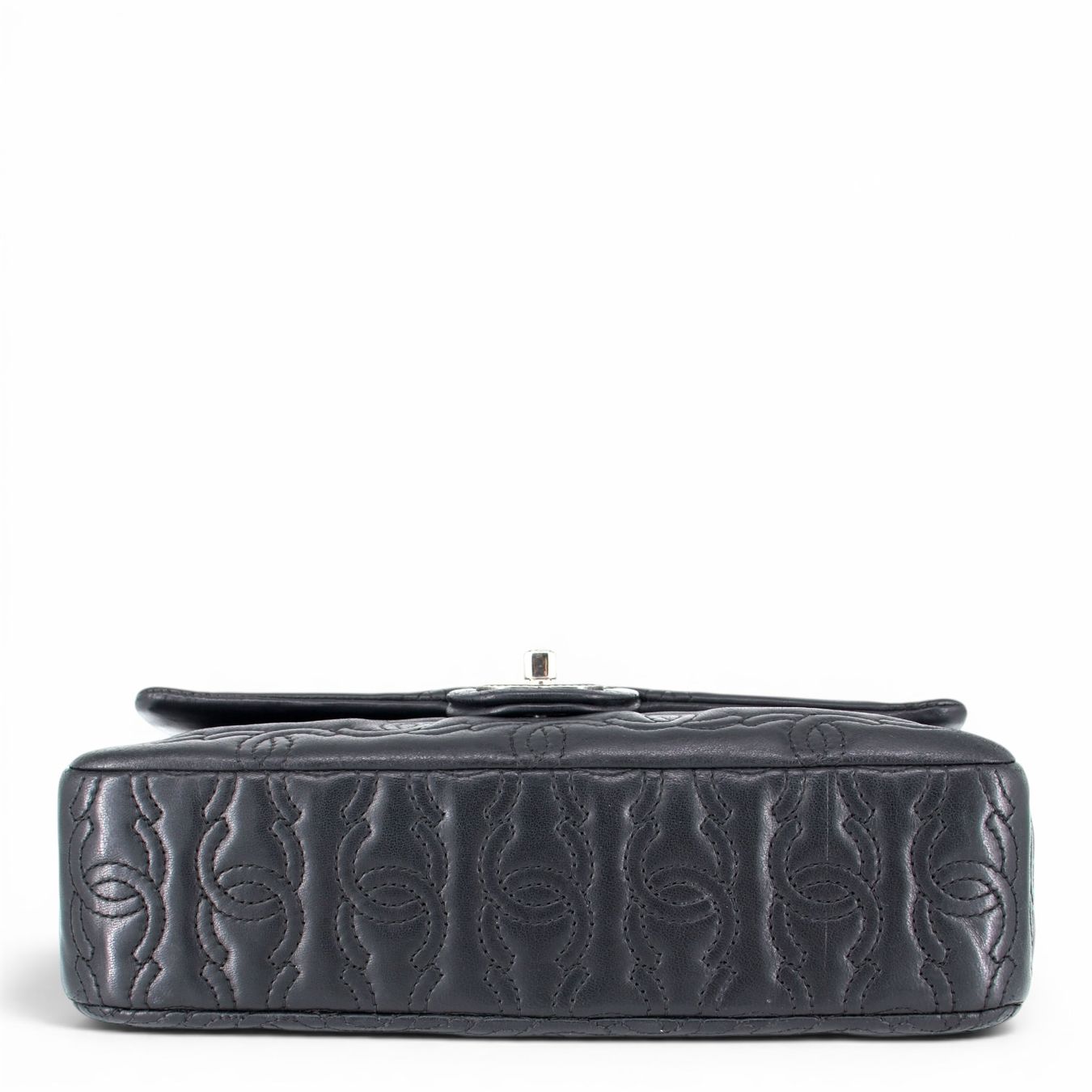 Chanel Borse da donna: Chanel CC stitch single flap schwarz – Usato da Binningen venduto da Designerlabels 5