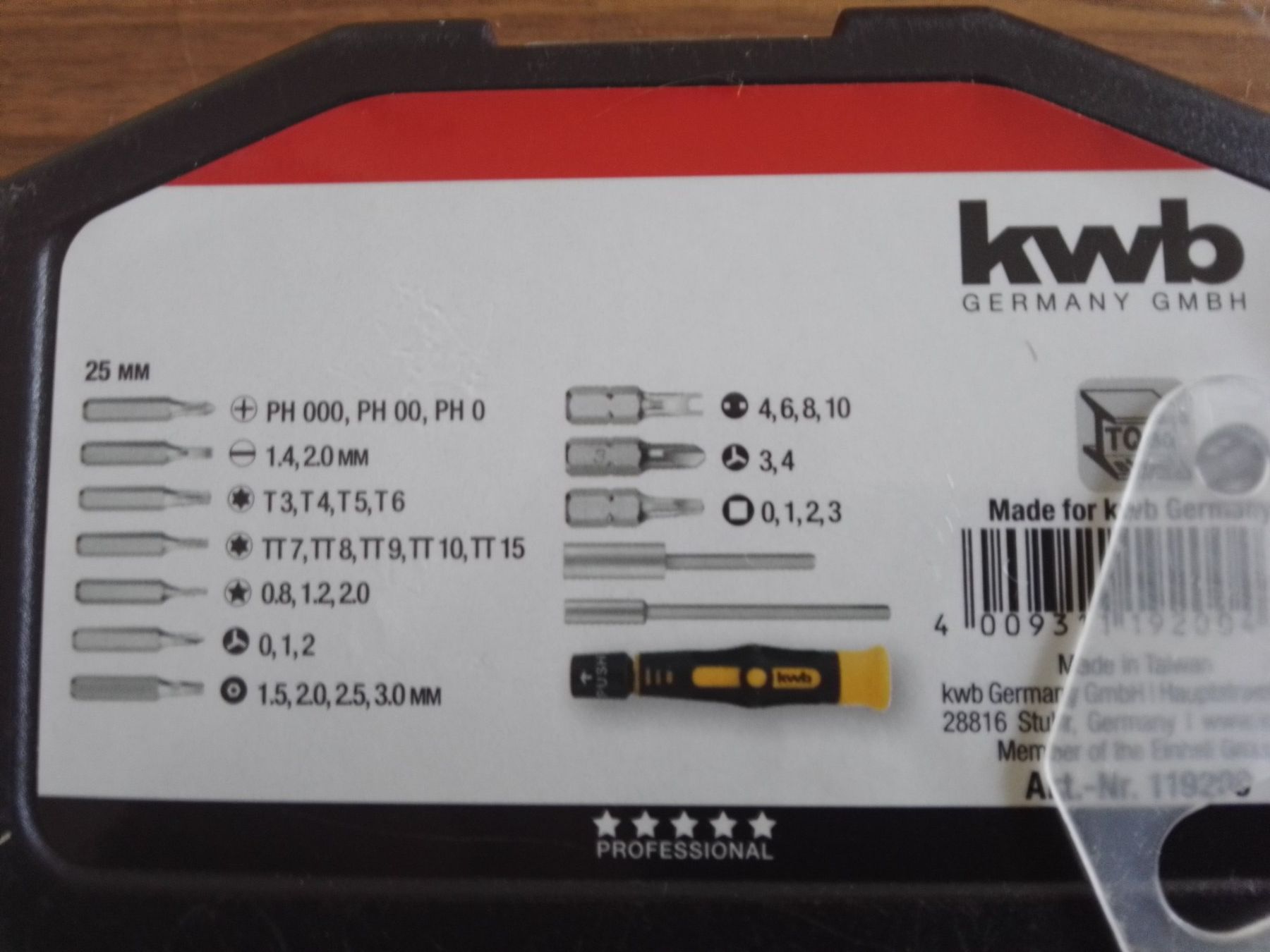Tutti gli attrezzi: kwb safty bits – Nuovo (secondo la descrizione) da Adligenswil venduto da madhater 3