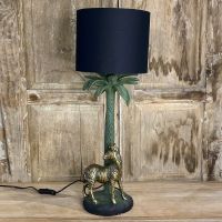 Lampe Zebra mit Palme