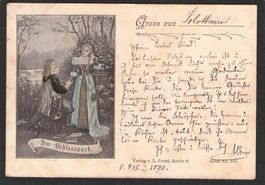 AK/SO Gruss aus Solothurn,Ambulant 1899