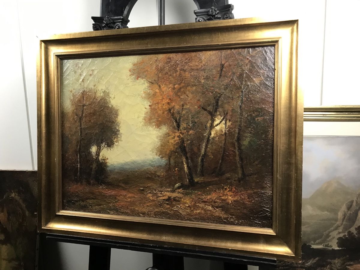 Tableaux: Unleserlich signiert – D'occasion à Wolfhalden par SecondAntique 1