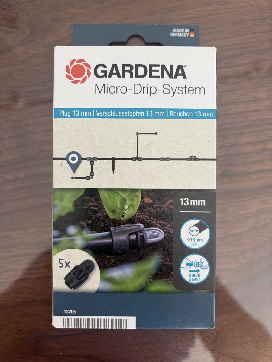 Gardena Tubi & Tubi flessibili: Gardena Micro-Drip Verschlussstopfen – Nuovo e nell'imballaggio originale da Staufen venduto da Ludivine02