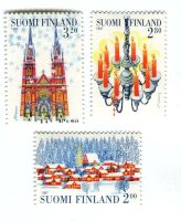 Briefmarken "Weihnachten".  Finnland.