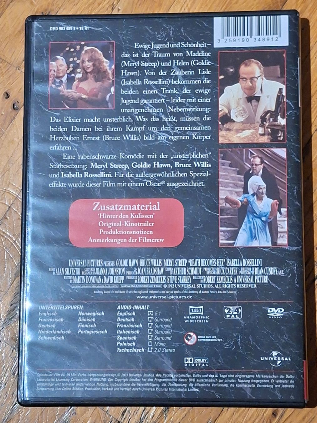 Tutti i DVDs: Der Tod steht ihr gut – Usato da Wallisellen venduto da Sawr 1