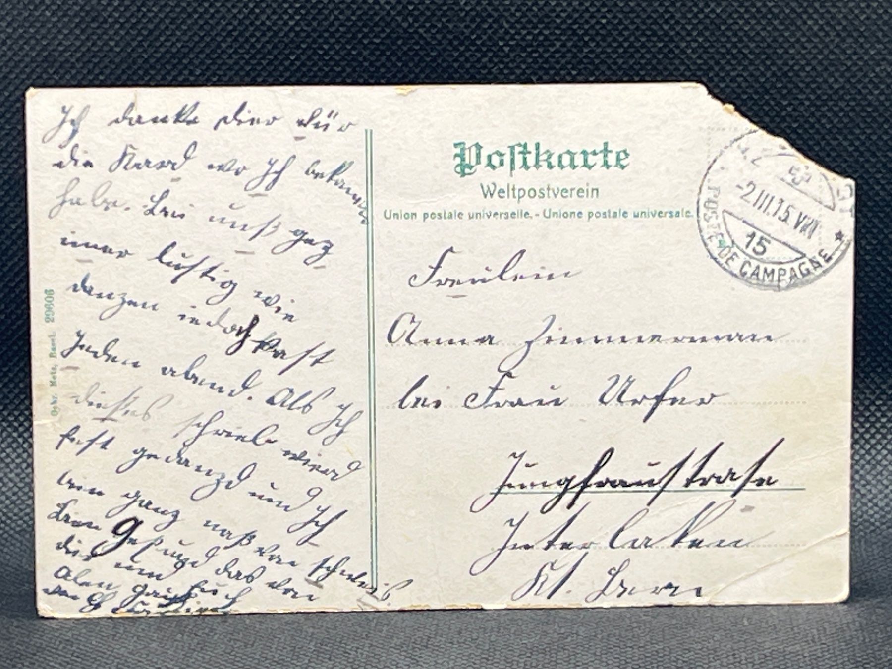 Cartes postales: Niederdorf mit Uhrenfabrik – D'occasion à Widnau par Brusi9 1
