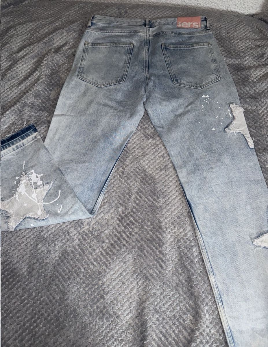 Jeans: Jeans bleu étoiles – Gebraucht aus Aigle von ama_n8k2 2