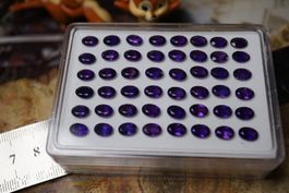 Amethyst  Facettiert  7mm x 4mm   0.7ct   Pro Stück