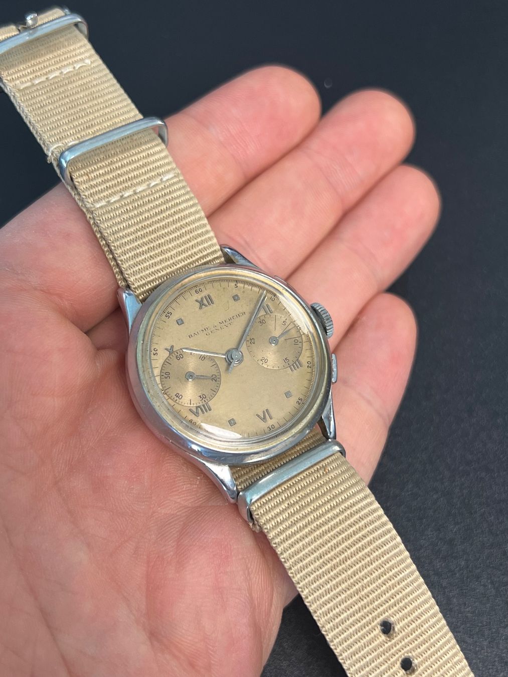 Baume & Mercier Orologi: Vintage Chronograph Baume & Mercier – Usato da Genève venduto da DreamZ7 1