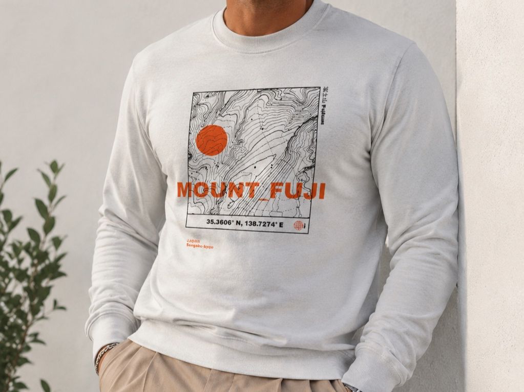 Maglioni & Felpe: Mount Fuji Pullover (Primark), L – Usato da Ostermundigen venduto da Vangiolillo