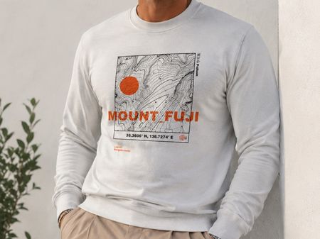 Mount Fuji Pullover (Primark), L