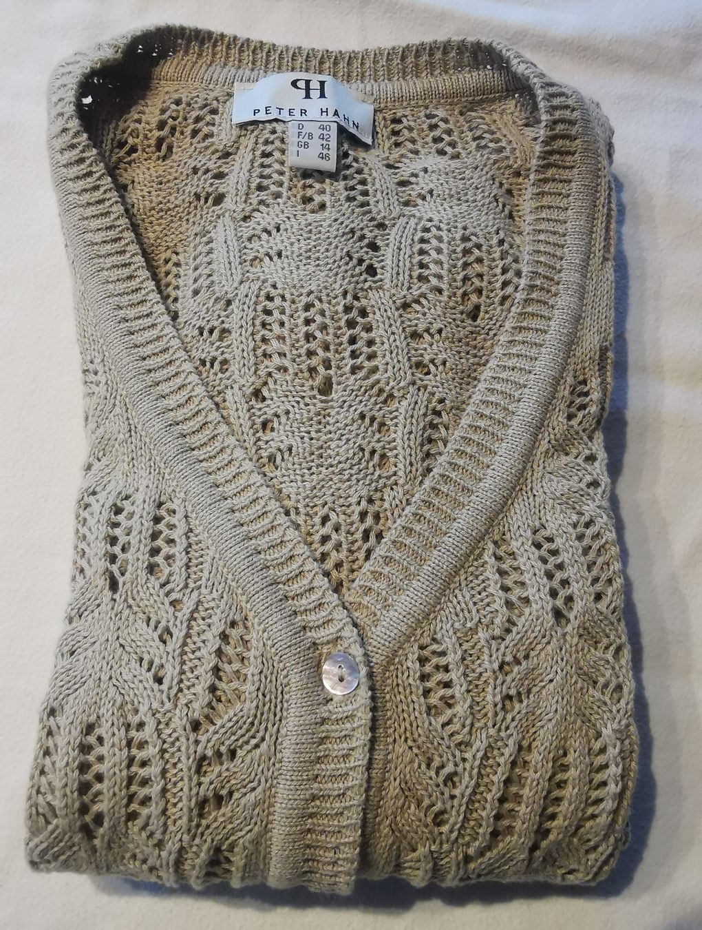 Peter Hahn Giacche: Strickjacke von Peter Hahn Gr. 40 – Usato da Uetendorf venduto da Timo2022
