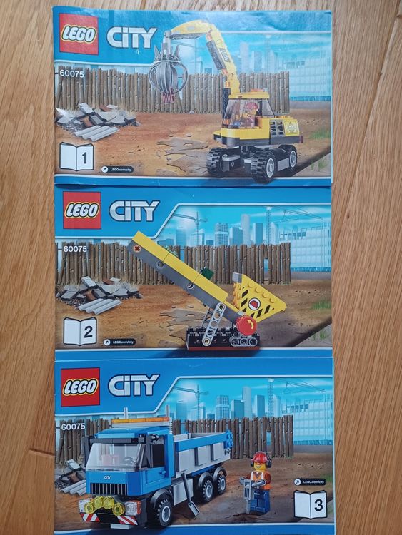 Lego City 60075 Bagger und Transportwagen | Kaufen auf Ricardo