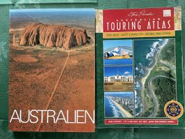 Australien Bildband + Strassenkarte/Atlas - Top Zustand!