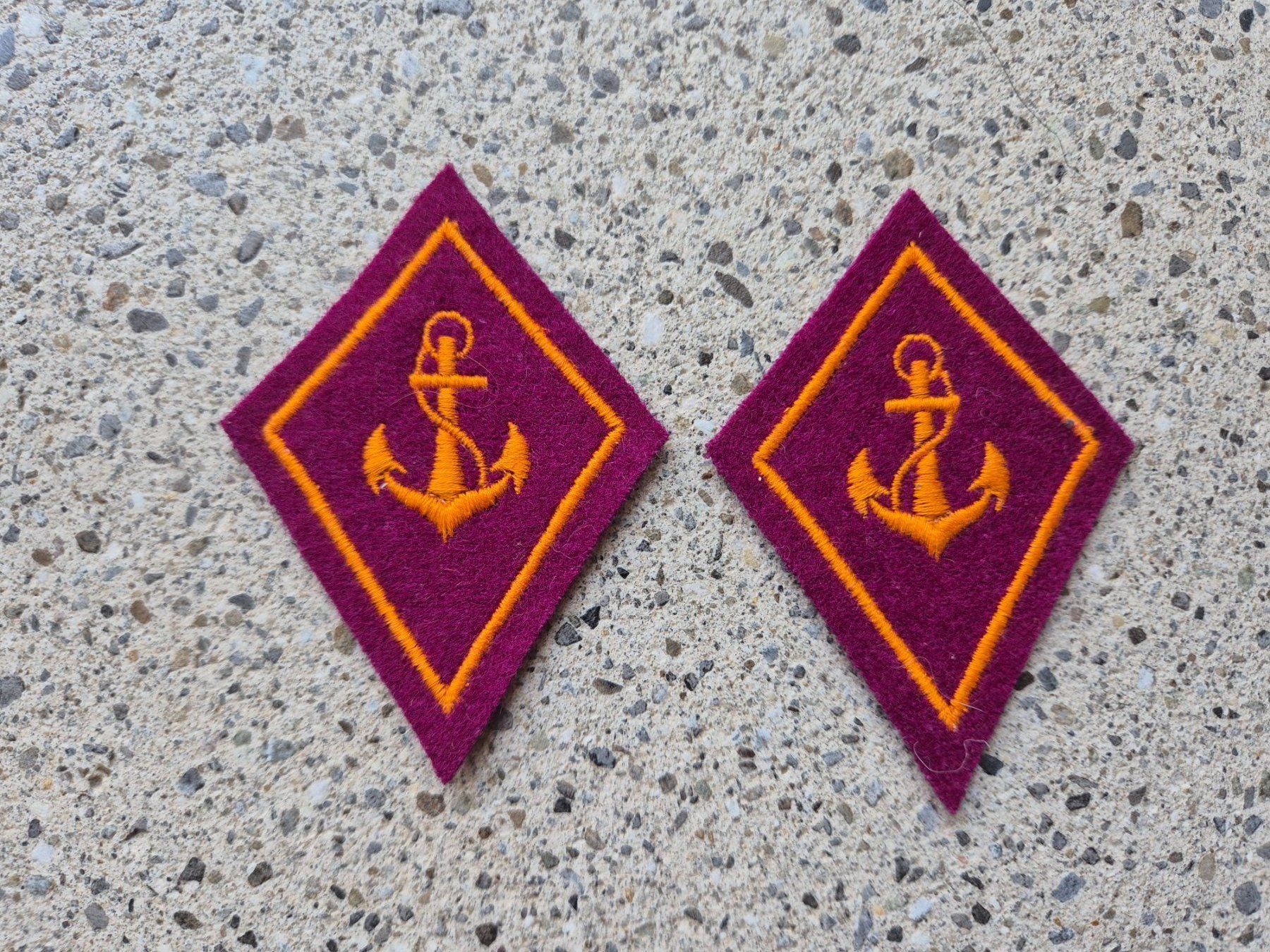 Schweizer Armee Placchette & Badge: *** Kragenspiegel / Kragenpatten *** – Nuovo (secondo la descrizione) da Riedholz venduto da fr_sIruP
