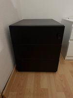 Korpus Schwarz – verschliessbar & rollbar | Büroschrank / Ak
