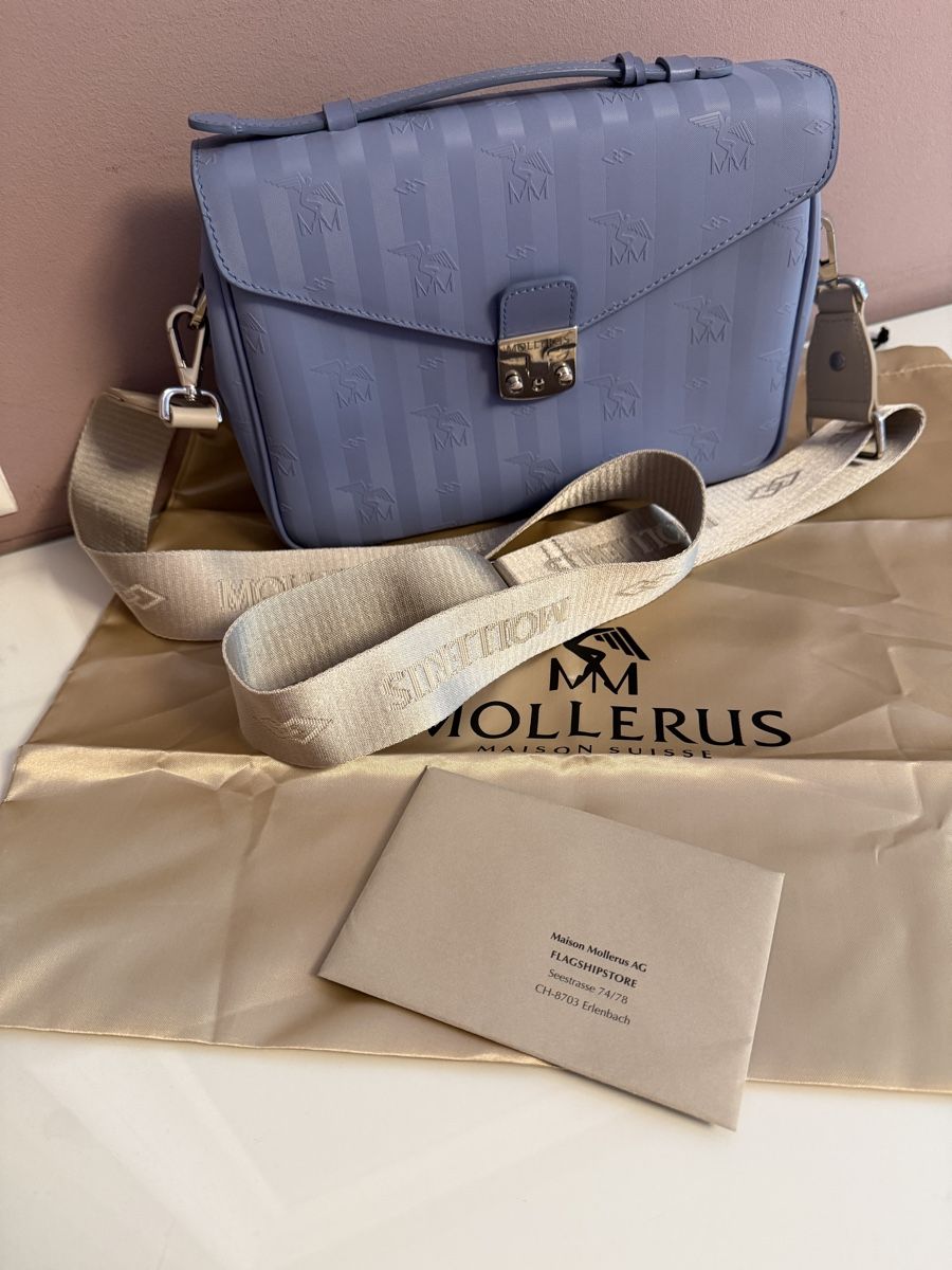 Taschen für Damen: Tasche Mollerus blau – Gebraucht aus Horgen von Pezi8810 4