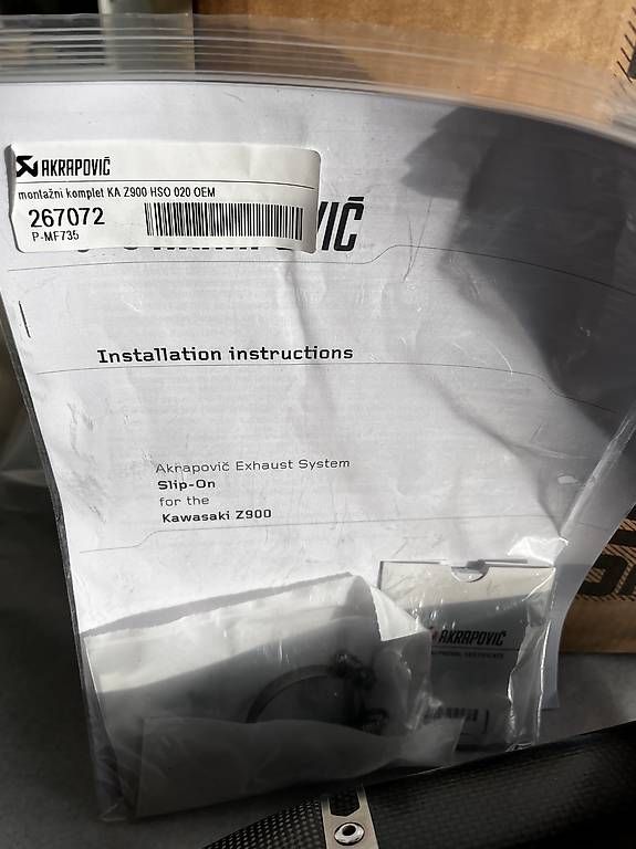 Sistemi di scarico: Échappement Akrapovic Z900 – Usato da Courtételle venduto da directswisswatch 4
