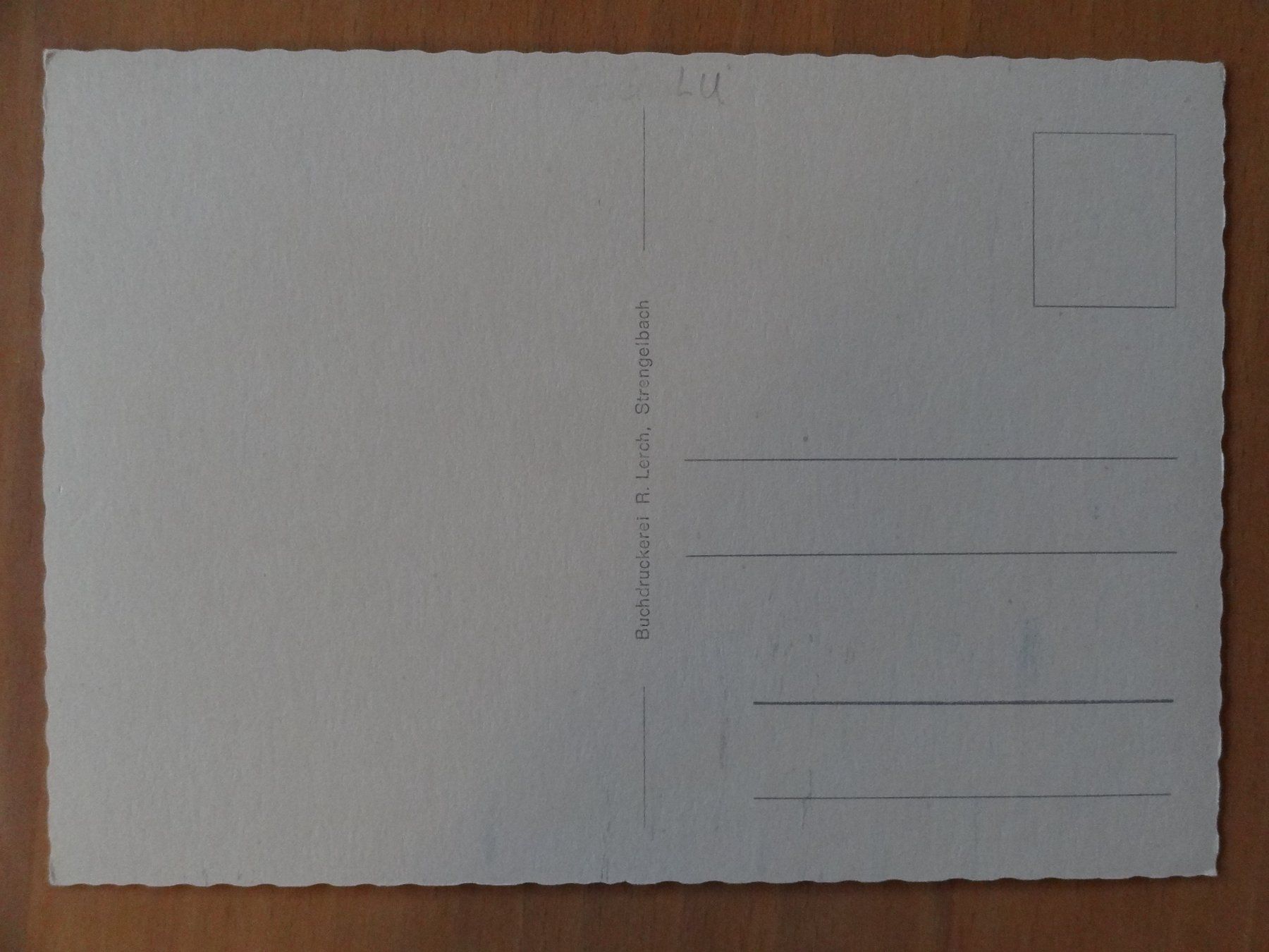 Cartoline postali: Brittnau-Wikon - Gasthaus Bahnhof – Usato da St Léonard venduto da Riglin 1