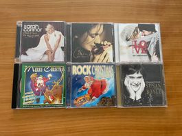 Weihnachts-CDs: Sarah Connor, Celine Dion, Susan Boyle, ...