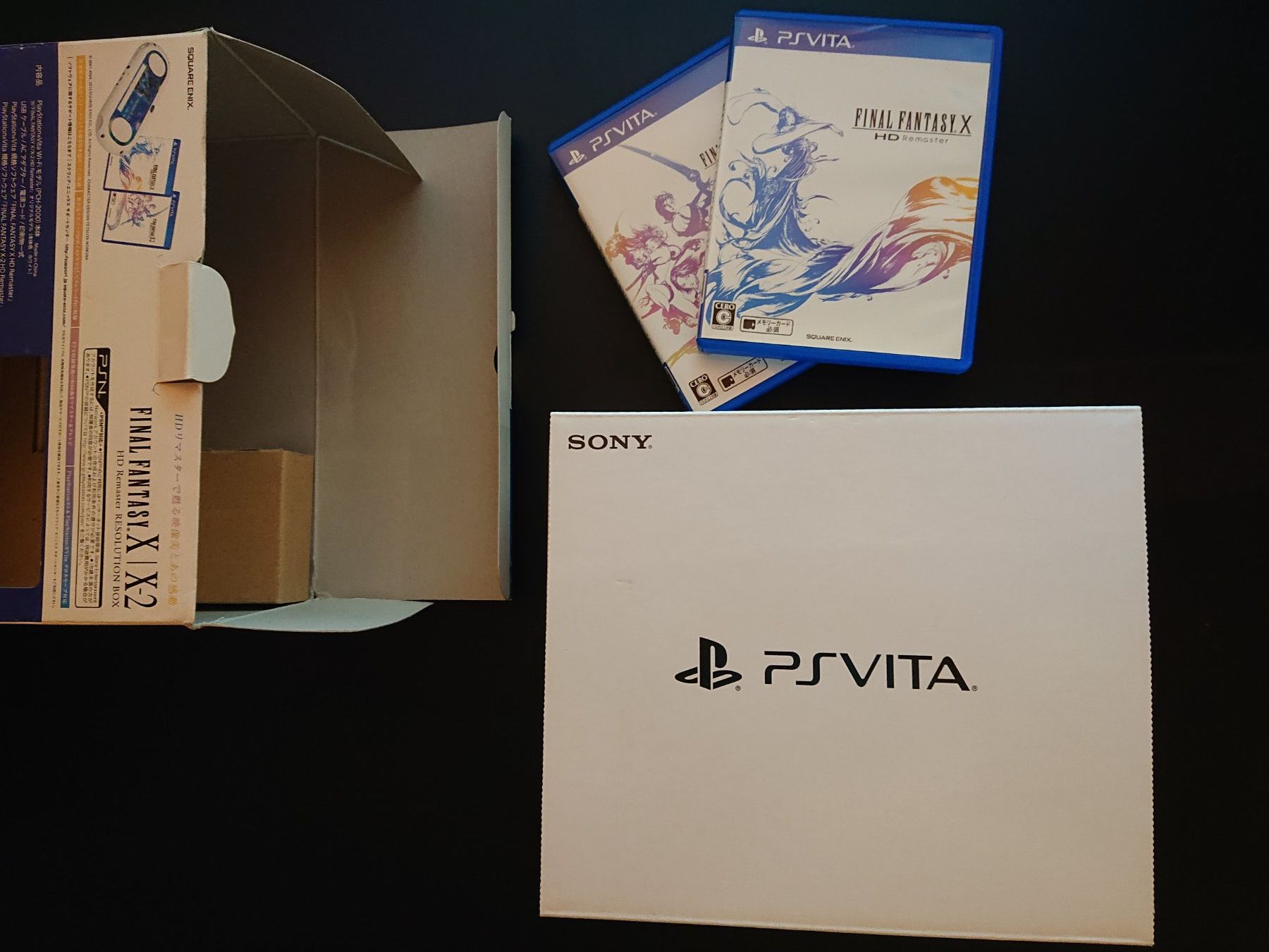 PSV Vita - Konsole Weiss Final Fantasy X Resolution Box OVP (Gebraucht ...