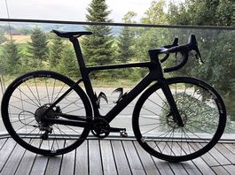 Rennrad schwarz Grösse S