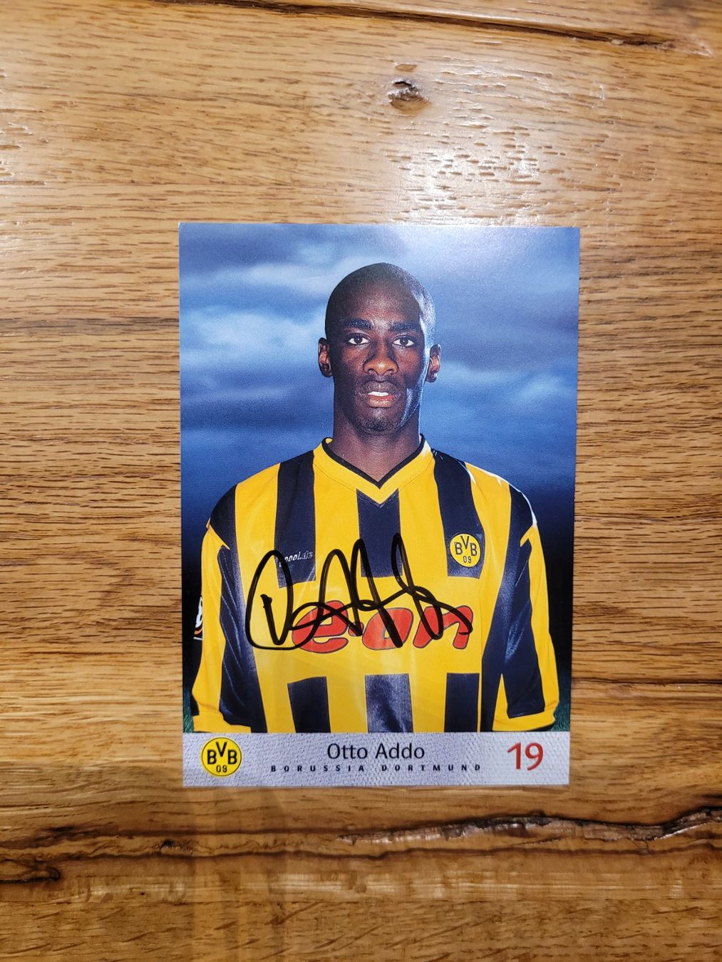 Autografi: Autogrammkarte Otto Addo / handsigniert / BVB – Nuovo (secondo la descrizione) da Luzern venduto da Drsnoeggels