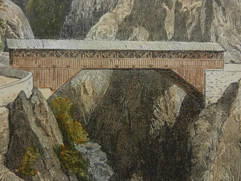 Stiche: Russein Tobel Brücke – Gebraucht aus Risch von Rischli15 8