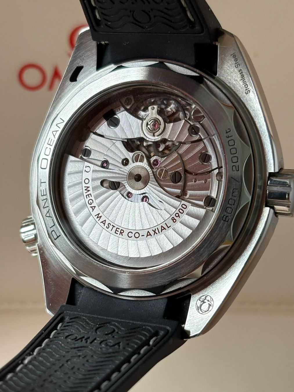 Omega Orologi: OMEGA Seamster Planet Ocean 43.5mm Fullset – Usato da Birsfelden venduto da Mynos 2