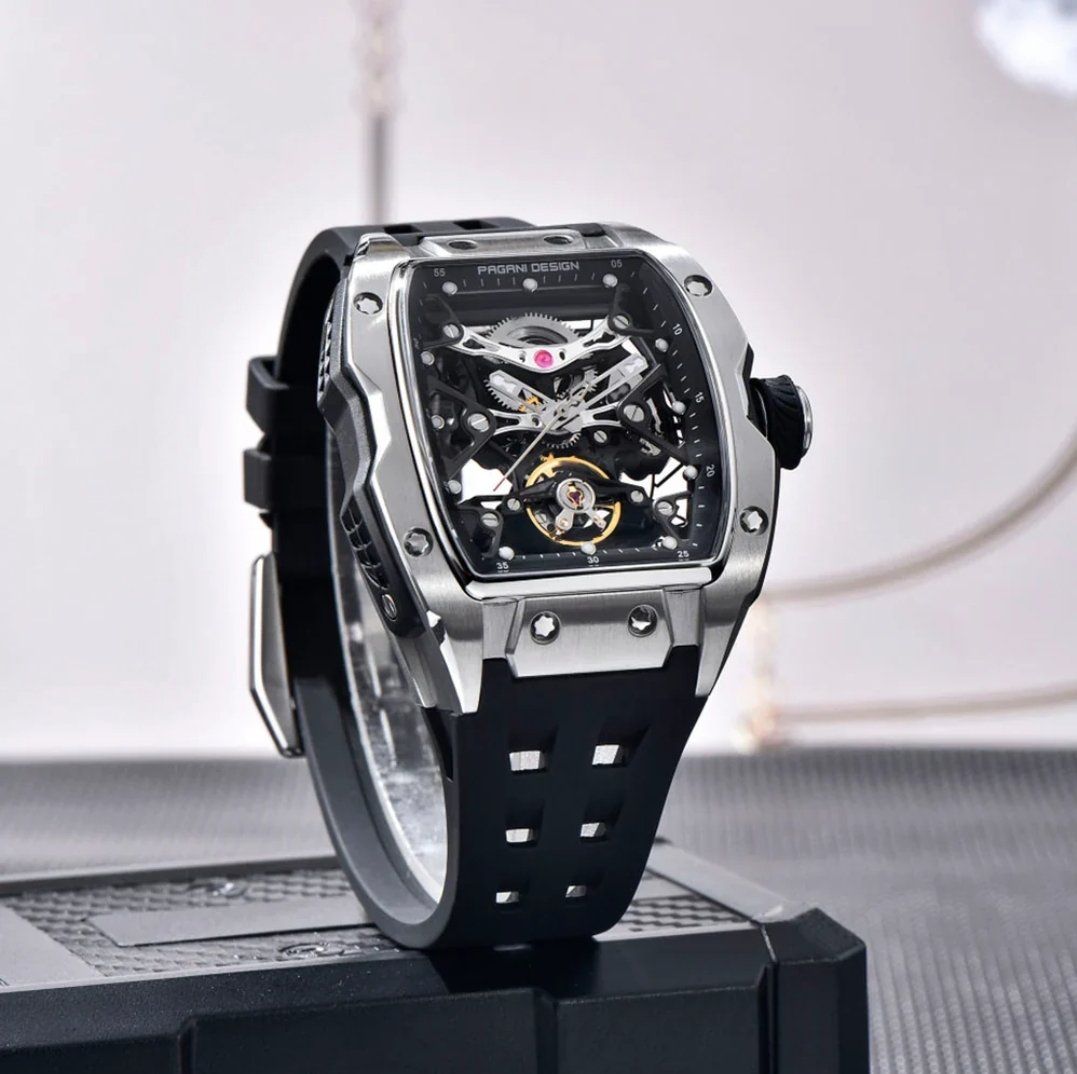 Pagani Design Orologi: Neue Pagani Design Automatikuhr – Nuovo e nell'imballaggio originale da Suhr venduto da sjay.Cv 1
