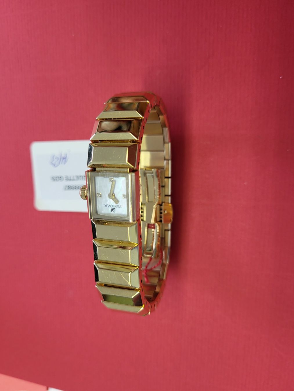 Swarovski Orologi: Swarovski Damen Uhr Baguette – Nuovo (secondo la descrizione) da Diessenhofen venduto da Osio