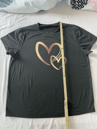 T-Shirt schwarz gr. 1XL 67,5x57cm