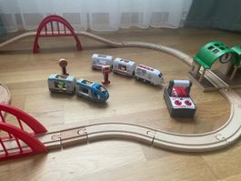 Holzeisenbahn Zubehör Set gebrauchter Zustand