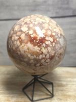 Blumenachat Kugel mit Druse 86mm 845g