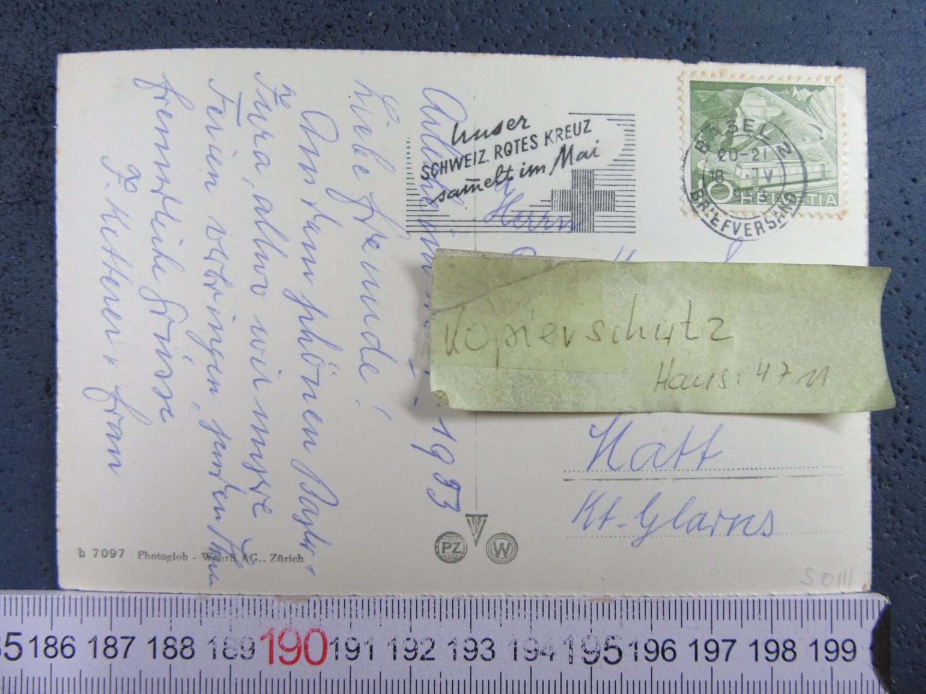 Cartes postales: DORNACH SO AK 1953 – D'occasion à Ettingen par Hausi4711 1