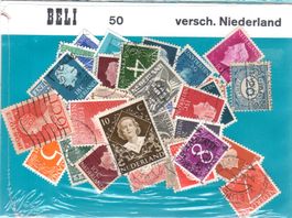 50 VERSCHIEDENEN BRIEFMARKEN NIEDERLANDE - SP30