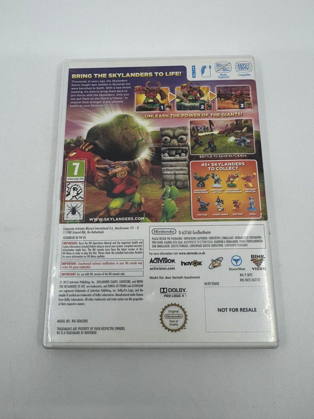 Spiele: Skylanders Giants (Wii) – Gebraucht aus Herisau von Seyashop1 2