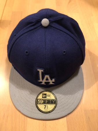 New Era 59Fifty, Los Angeles Dodgers Cap, Grösse 7 3/8, blau