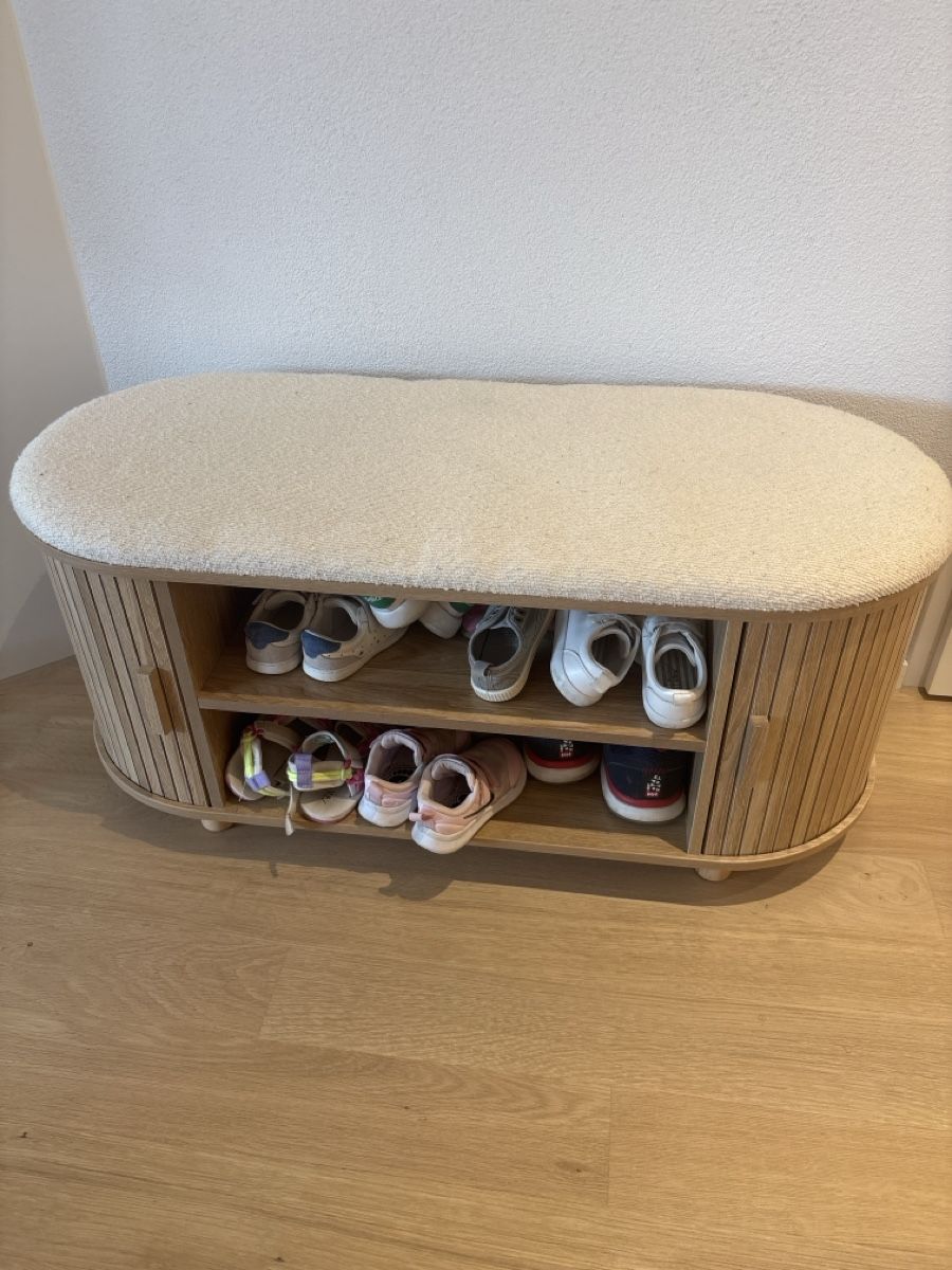 Panchine: Sitzbank Rollläden beige/Eiche natur – Usato da Neuhausen am Rheinfall venduto da LTomk 1