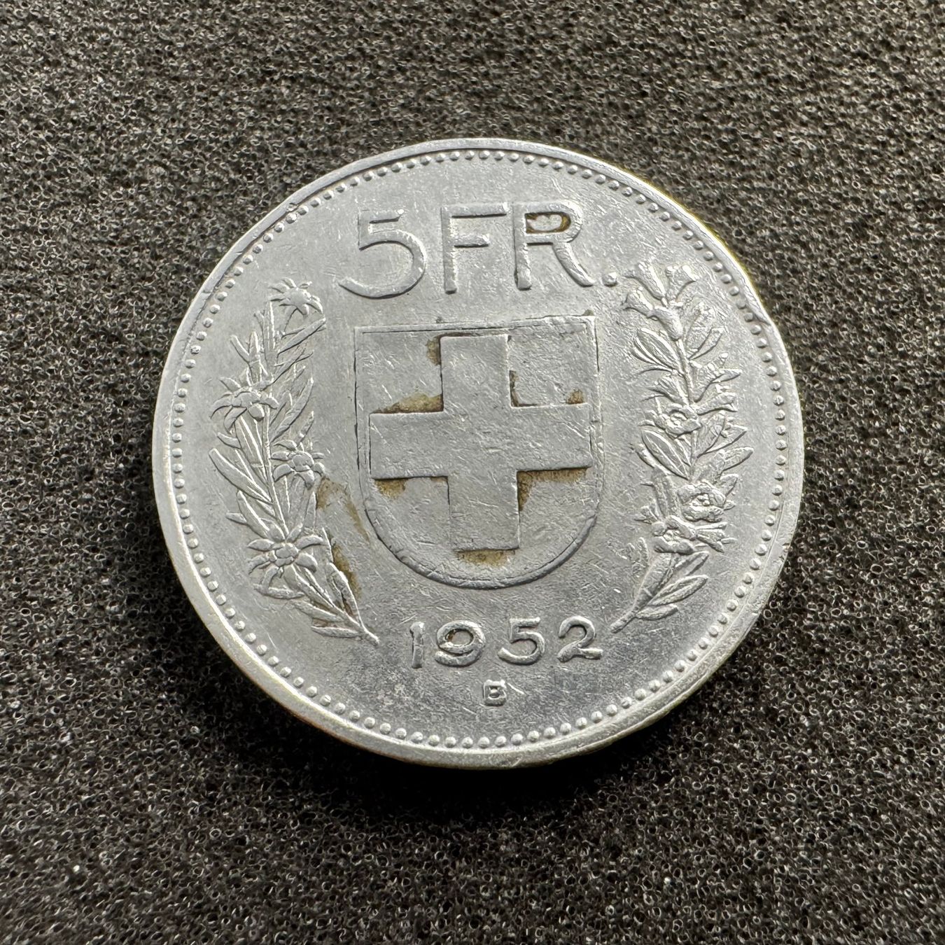 Tutti le monete: 5 Franken Silber 1952 - selten – Usato da Reitnau venduto da tb-muenzen
