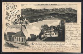 St. Anton, Gasthof zum Rössli, Kapelle,