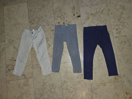 Kinderhosen, 3er Set, Gr. 98/104