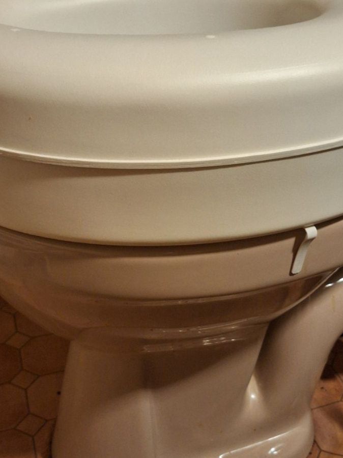 WC: WC Erhöhung Kunststoff weiss 15cm h – Usato da Dornach venduto da majo8689 3