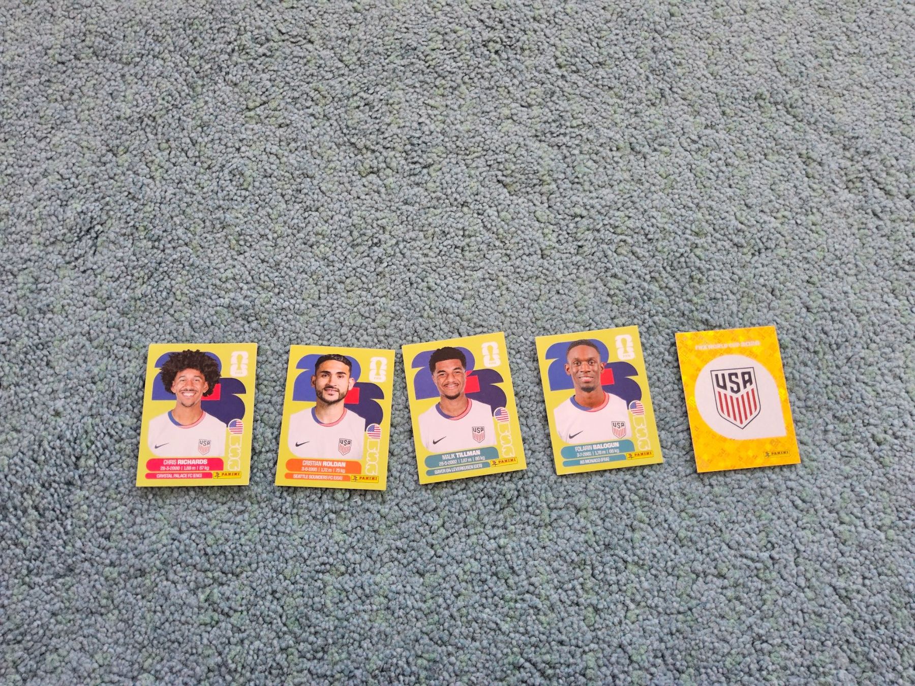 Panini Carte collezionabili: Panini 2026 USA 1/3/11/15/20 – Nuovo (secondo la descrizione) da Freudwil venduto da freny24